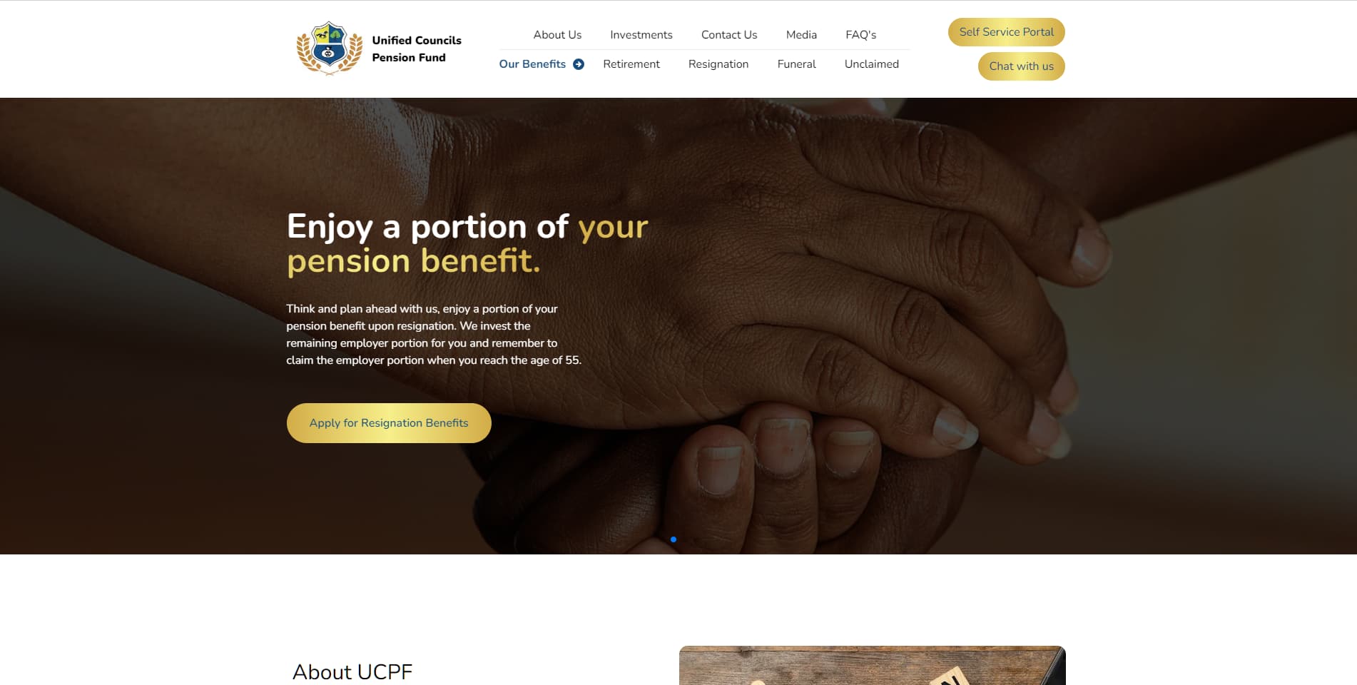 website design zimbabwe for ucpf